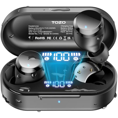 Auriculares Inal mbricos Tozo Tonal Dots Bluetooth 5.3